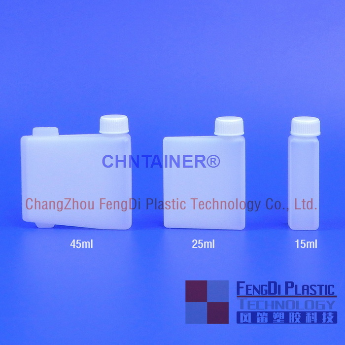 Reagenzien -Fläschchen 25ml und 15 ml, die bei klinischen Chemieanalysatoren der Metrolab verwendet werden